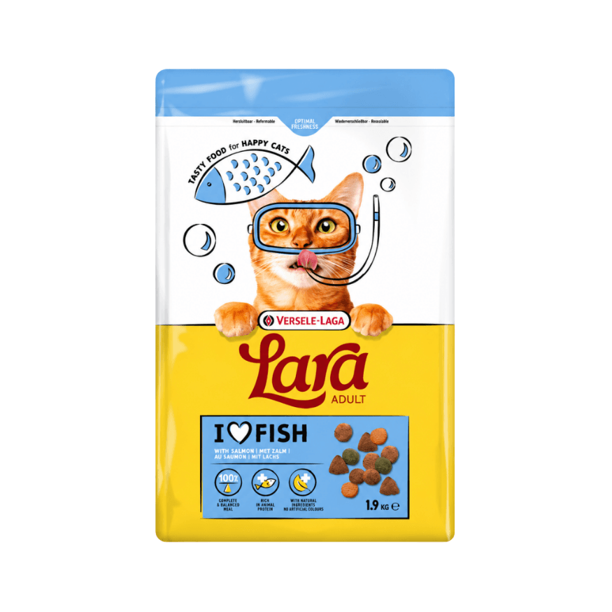 Lara Cat Food Adult Fish 1.9kg