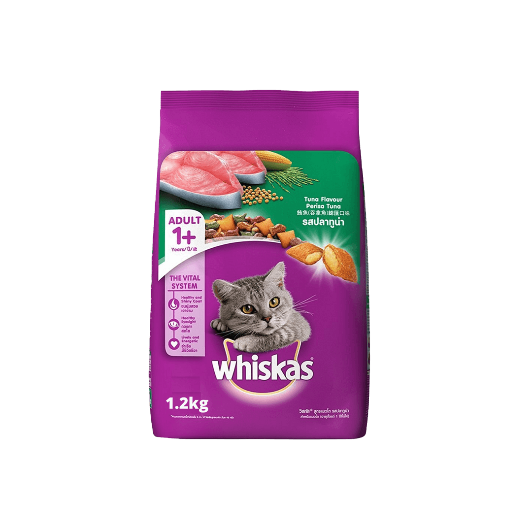 Whiskas Adult Cat Food Tuna 1.2kg