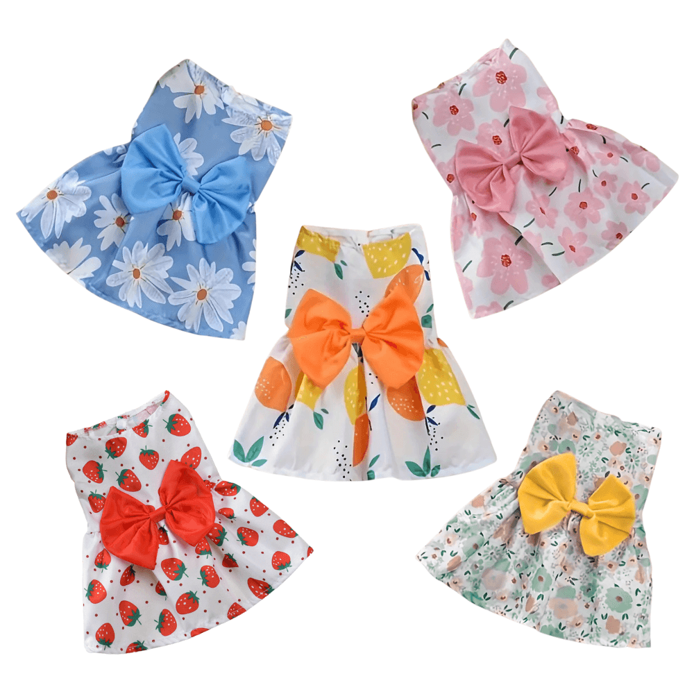 Stylish Summer Outfit Party Skirt Dress for Cats & Dogs