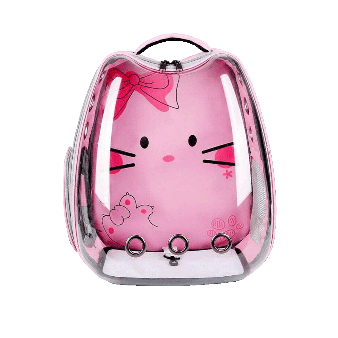 Pet Travel Backpack Carrier Cage Meow Bag