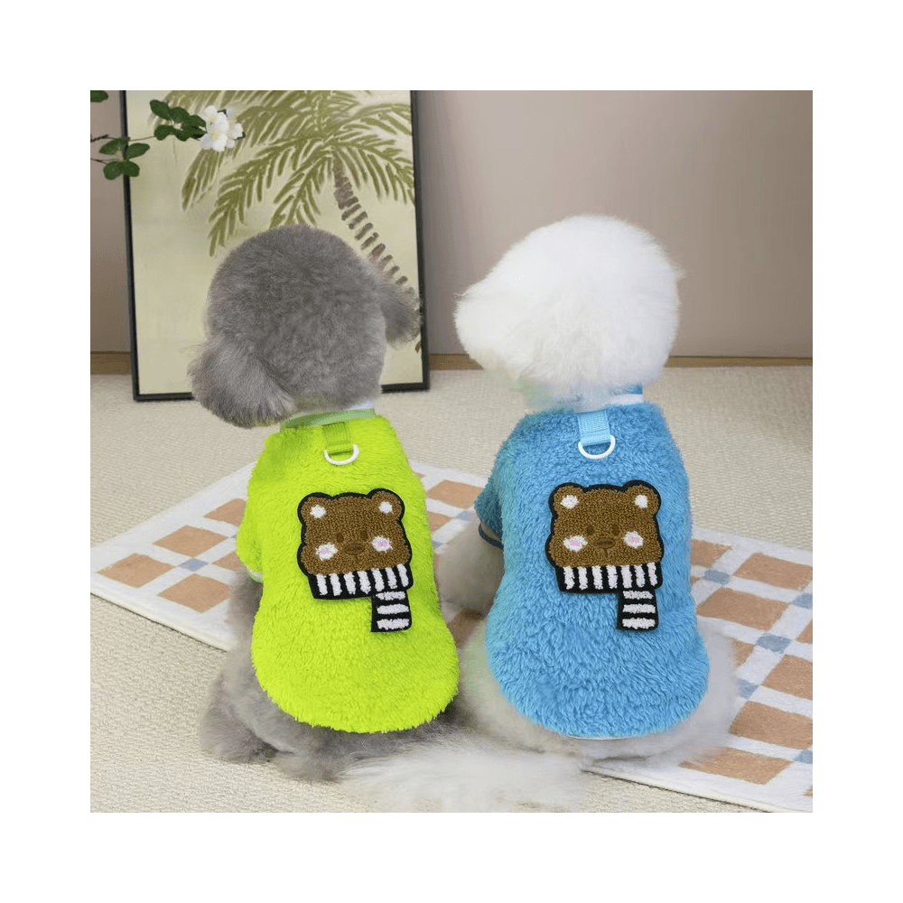 High Quality Teddy Bear Cat Sweater Dress