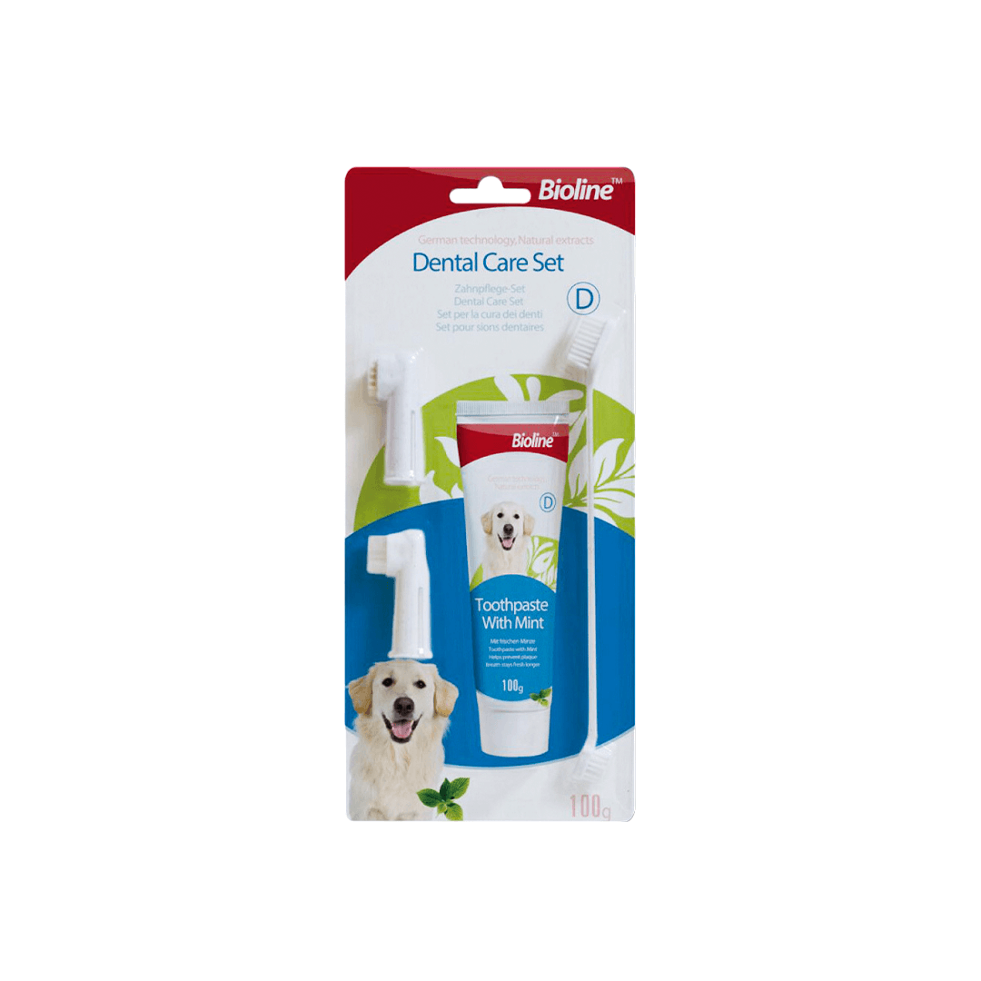 Bioline Dental Hygiene Kit Toothpaste Set Mint Flavour