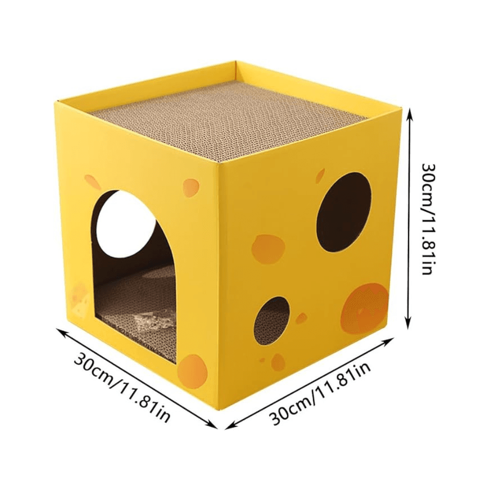 Cat Double Decker Scratcher House