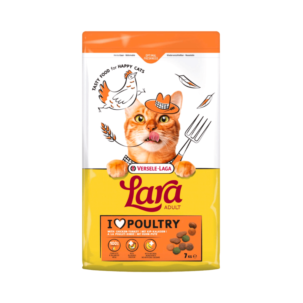 Lara Cat Food Adult Chicken Poultry 7kg