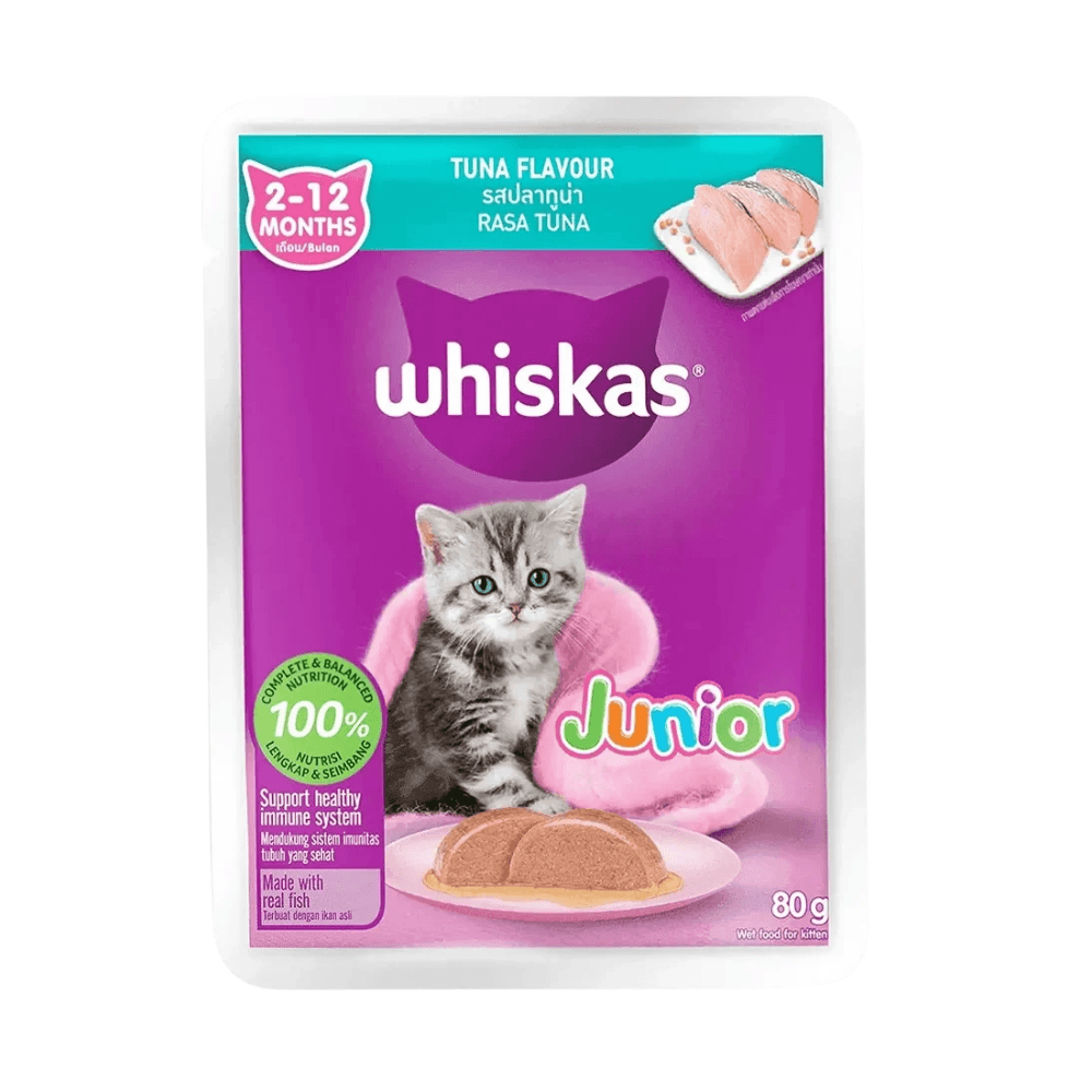 Whiskas Pouch Junior Tuna 80g