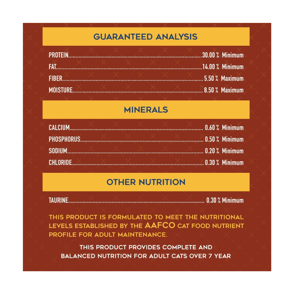 Kaniva SENIOR CARE 7+ Cat Food Chicken, Berries & Rice 1kg