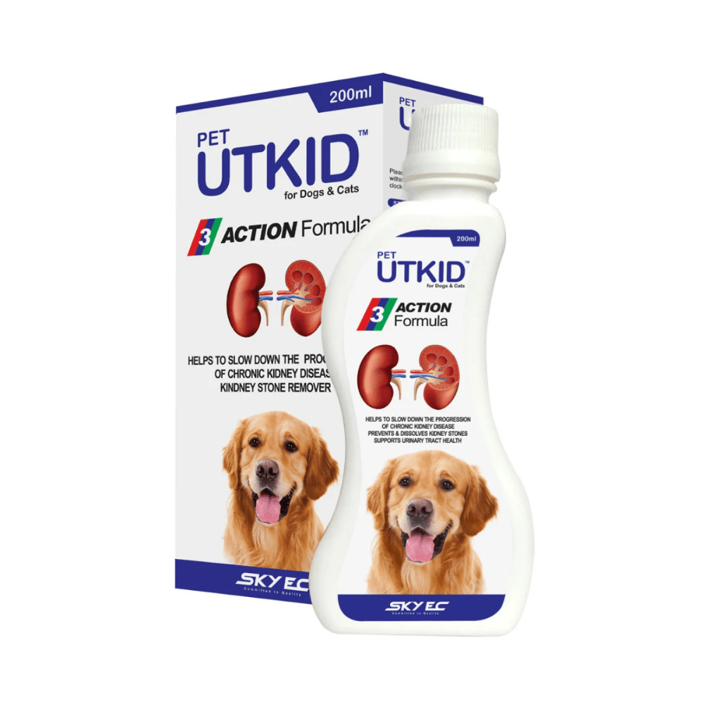 PET UTKID 3 Action Formula Healthy Kidney Function for Dogs & Cats 200ml