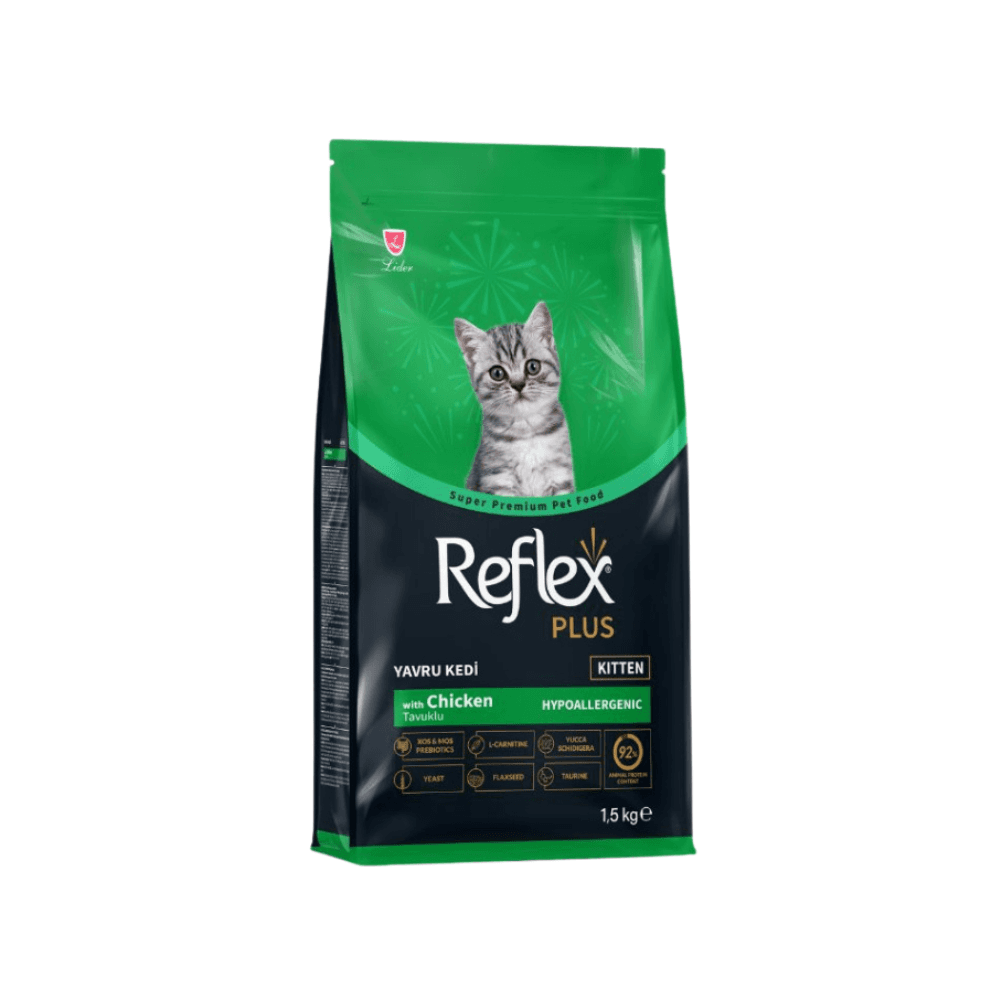 Reflex Plus Kitten Cat Food Chicken 1.5kg