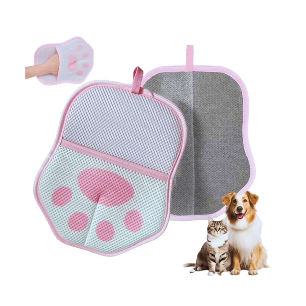 Multipurpose Washable Pet Fur Removal Gloves for Cats & Dogs
