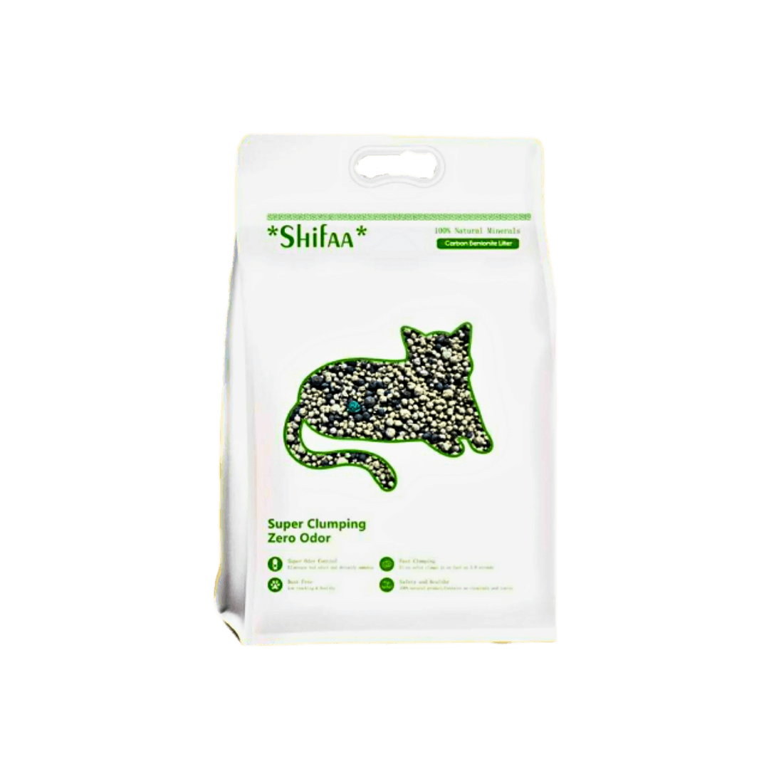 Shifaa Carbon Bentonite Cat Litter 10L