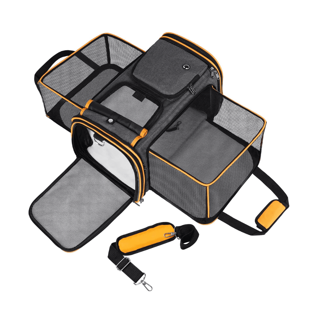 Large Foldable & Breathable Pet Carrier Cage Bag