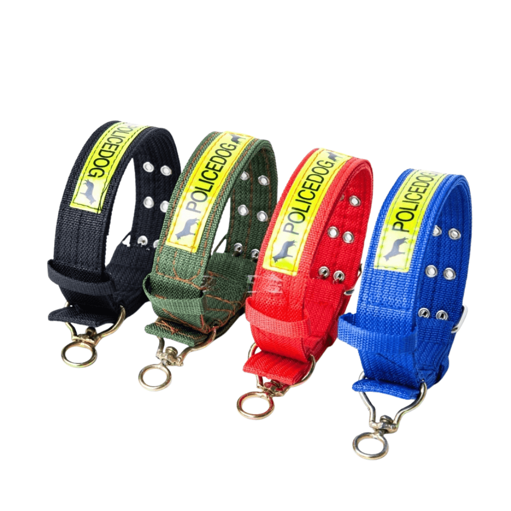 Large Single Locker Police Dog Collar Belt