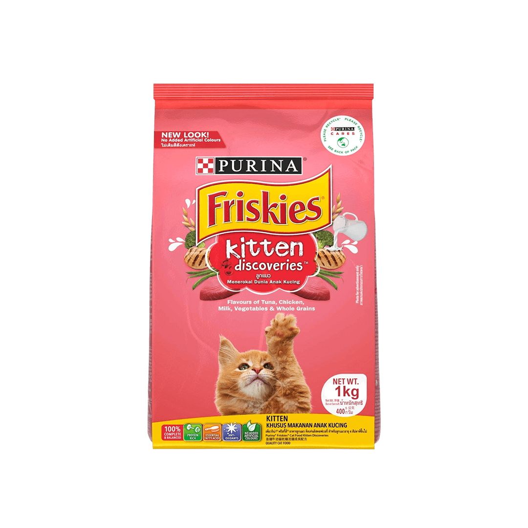 Purina Friskies Kitten Cat Food Discoveries 1kg