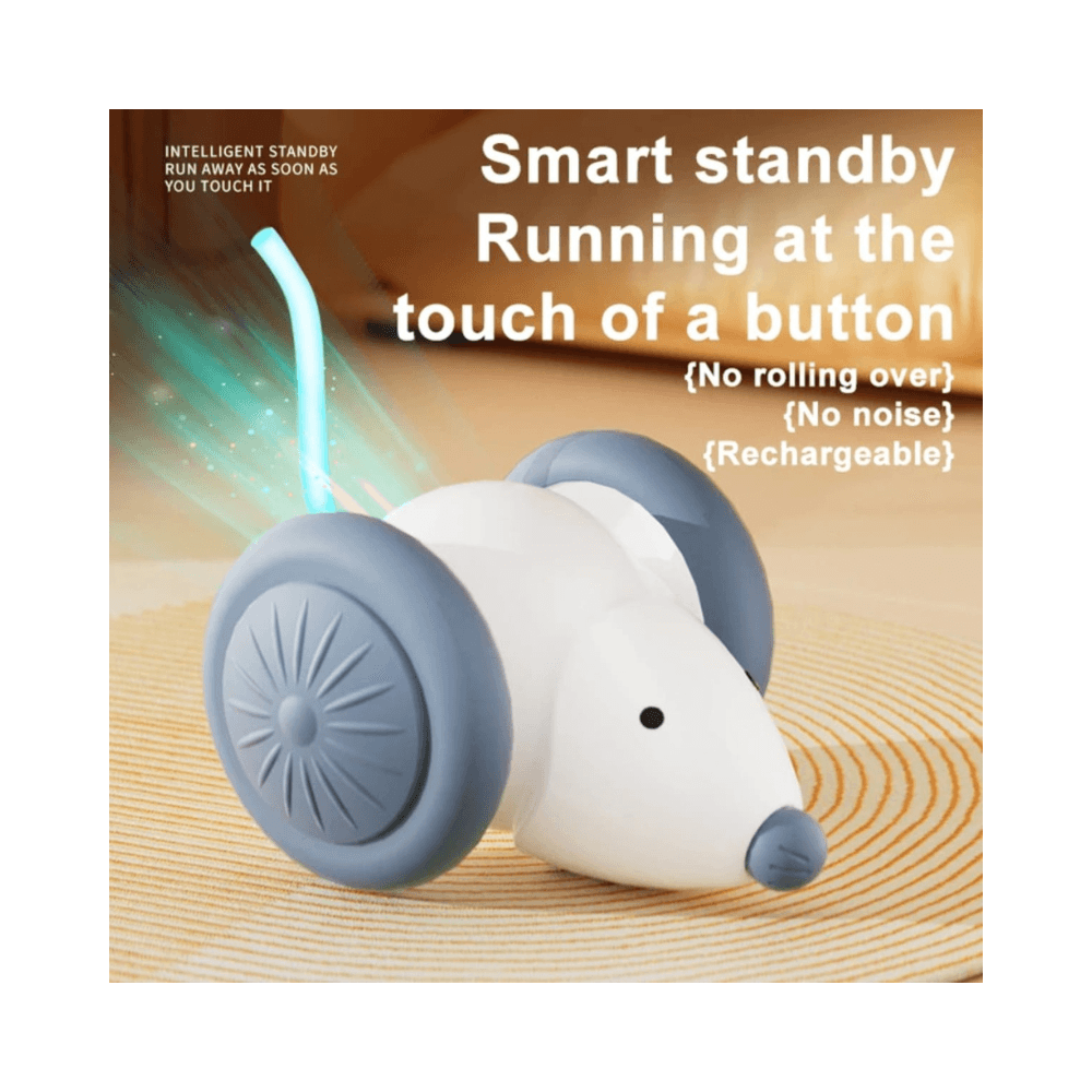 Rechargeable Interactive Electric Mouse Car Automatic Toy