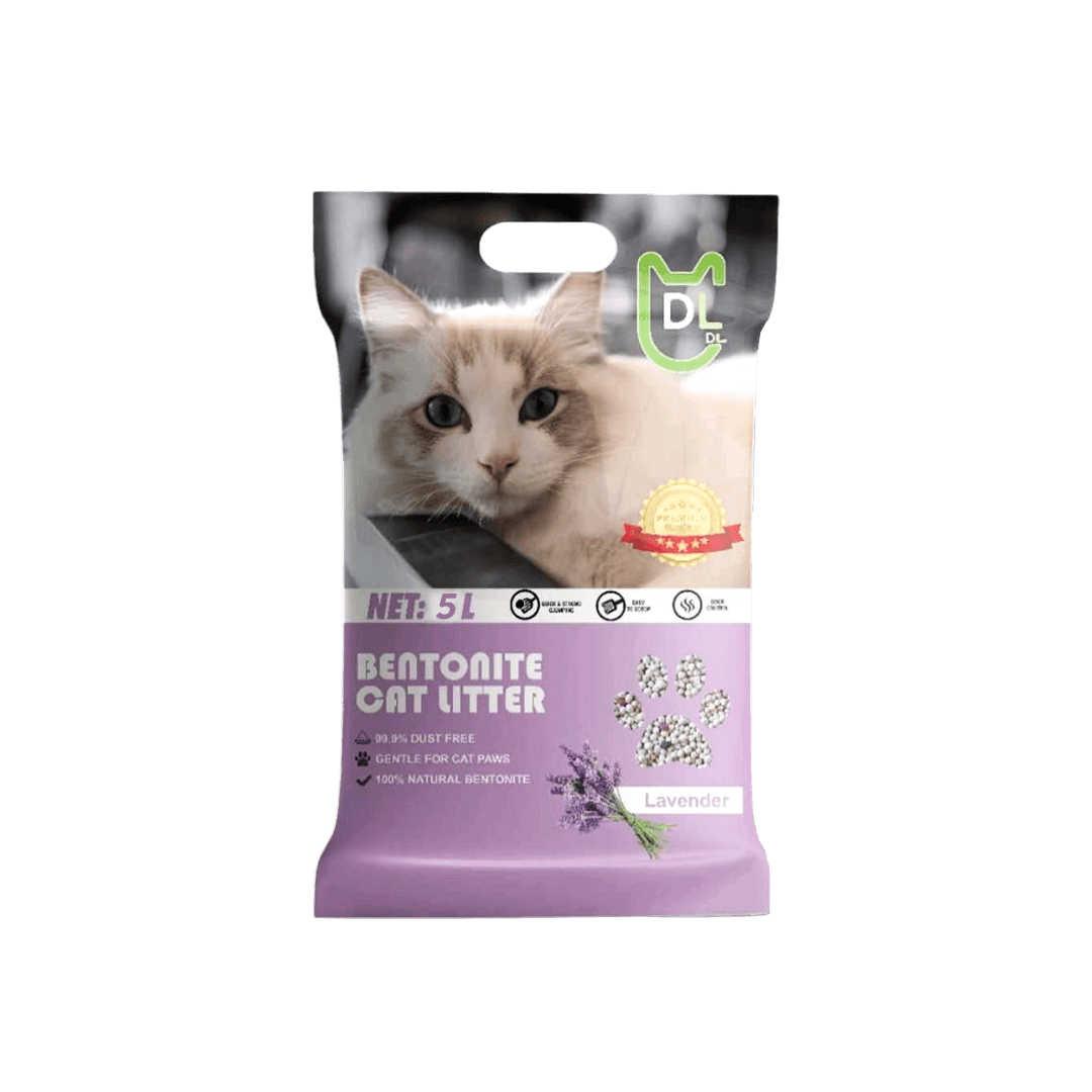 DL Bentonite Cat Litter Lavender 5L