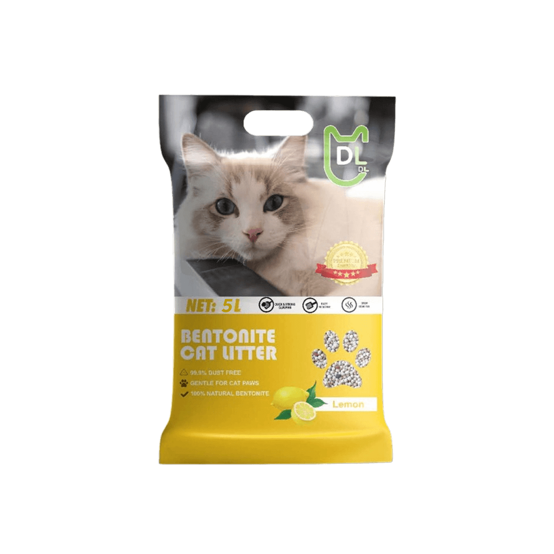DL Bentonite Cat Litter Lemon 5L