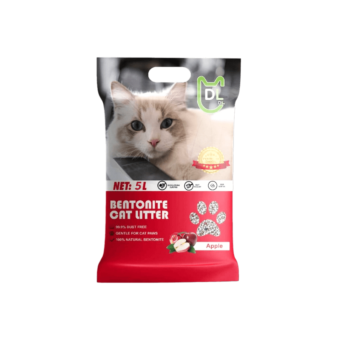 DL Bentonite Cat Litter Apple 5L