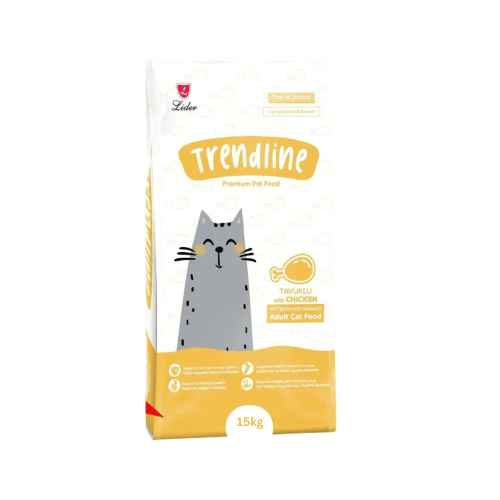 Trendline Adult Cat Food Chicken 15kg