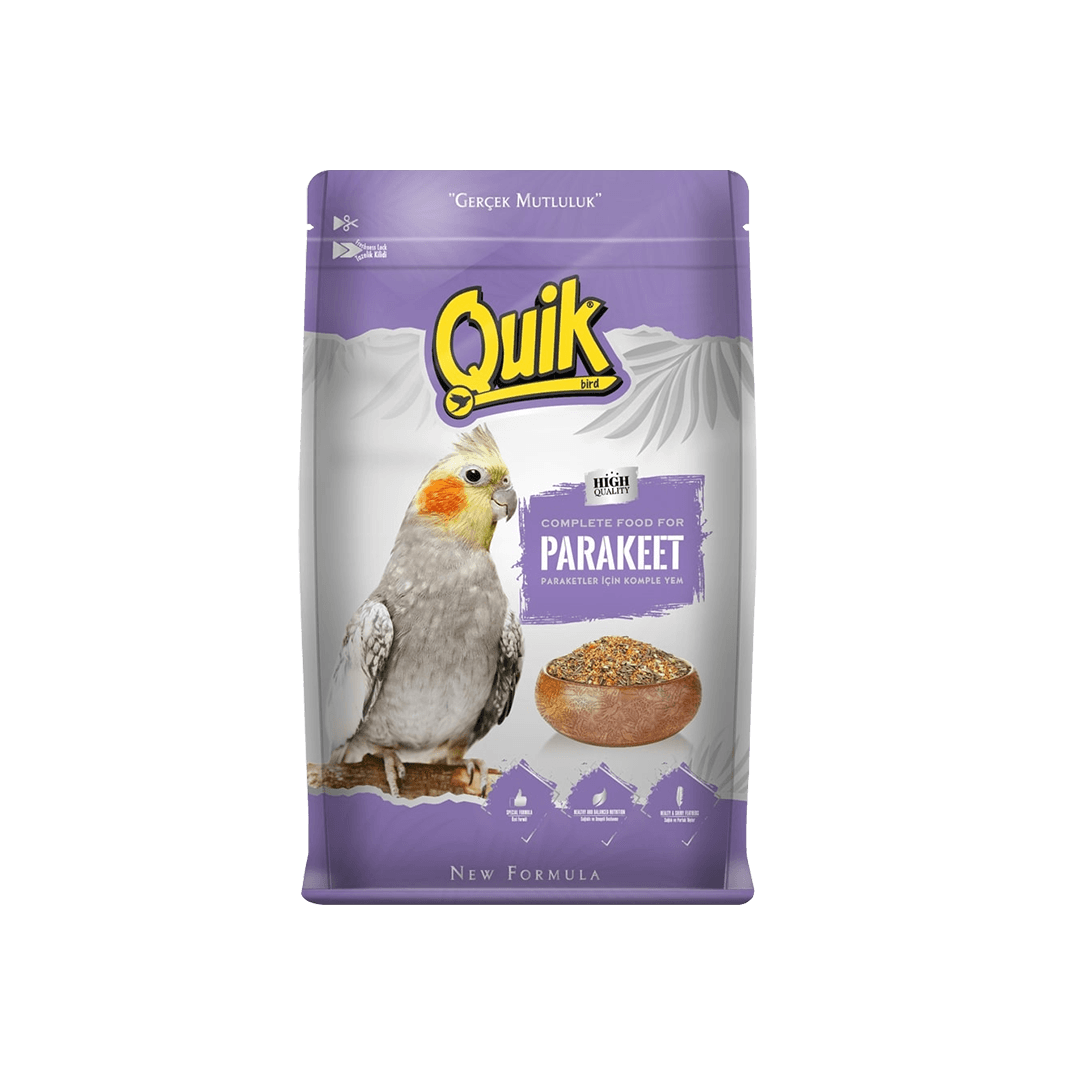 Quik Bird Food Parakeet Mix Pack 750g
