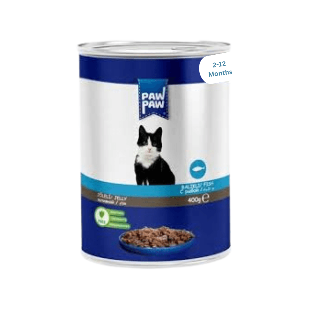 Paw Paw Kitten Canned Food Fish 400gm