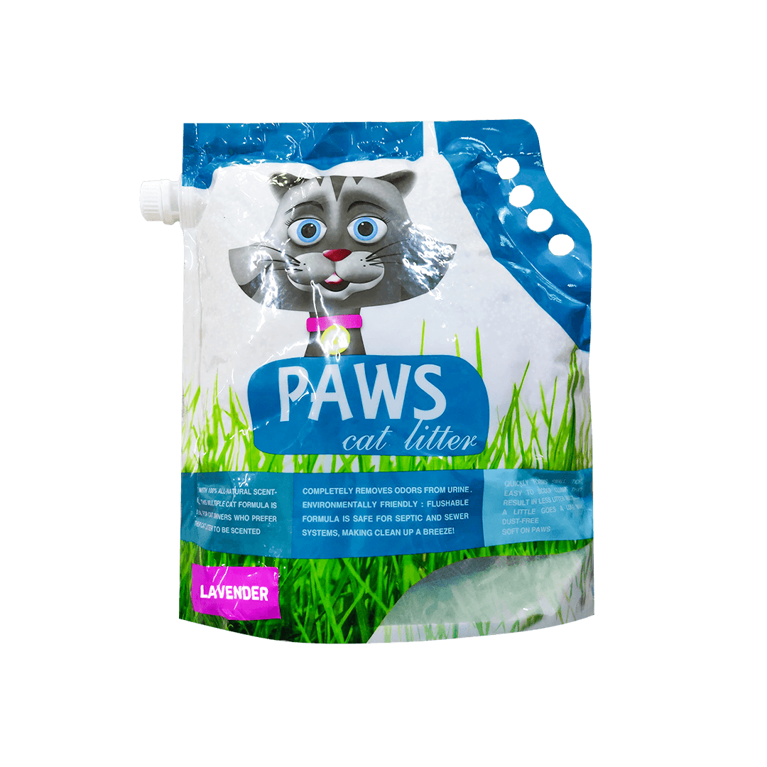 Paws Clumping Cat Litter Lavender 5L (4.5kg)