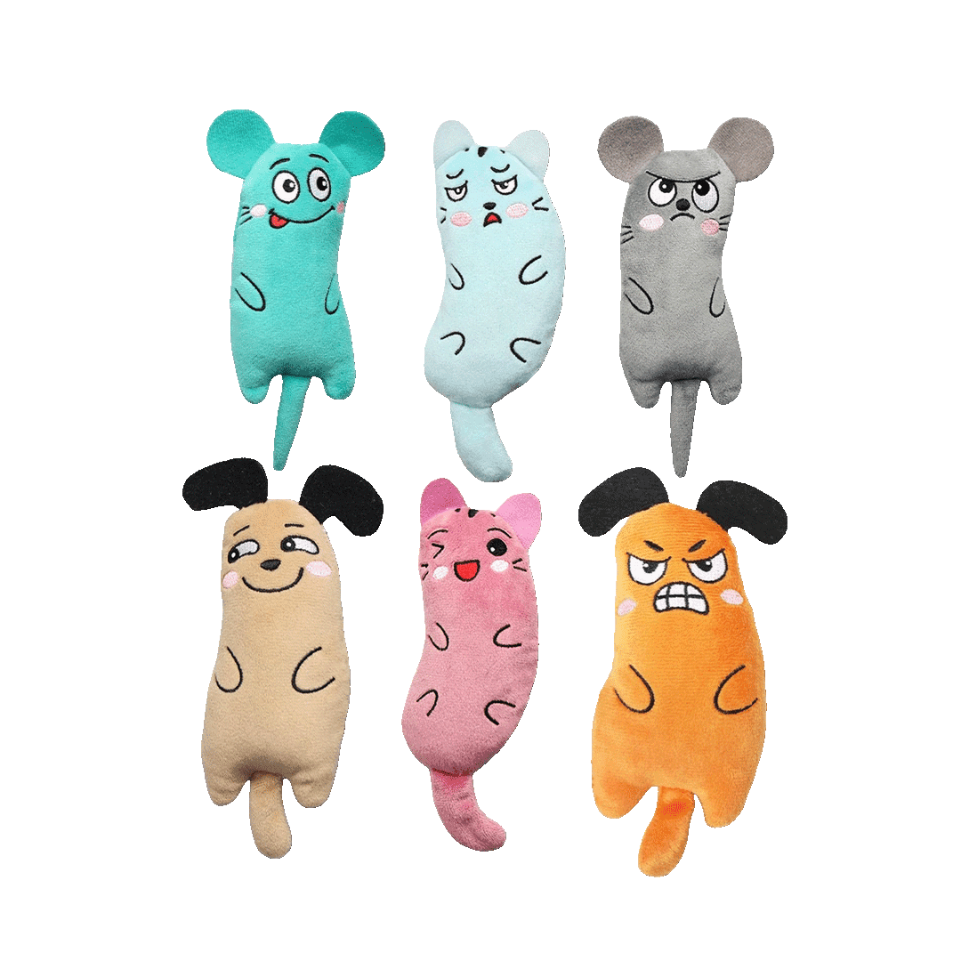 Cartoon Catnip Toy for Cats