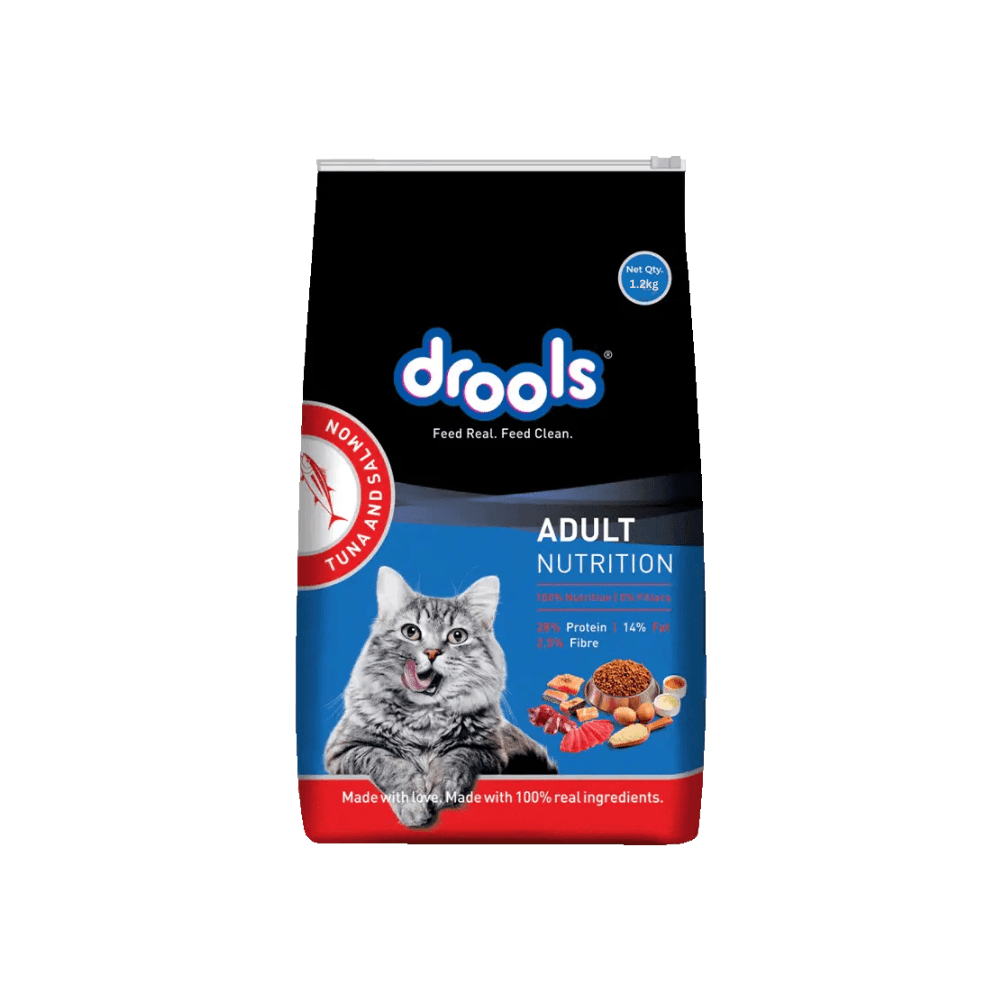 Drools Adult Cat Food Tuna & Salmon 1.2kg