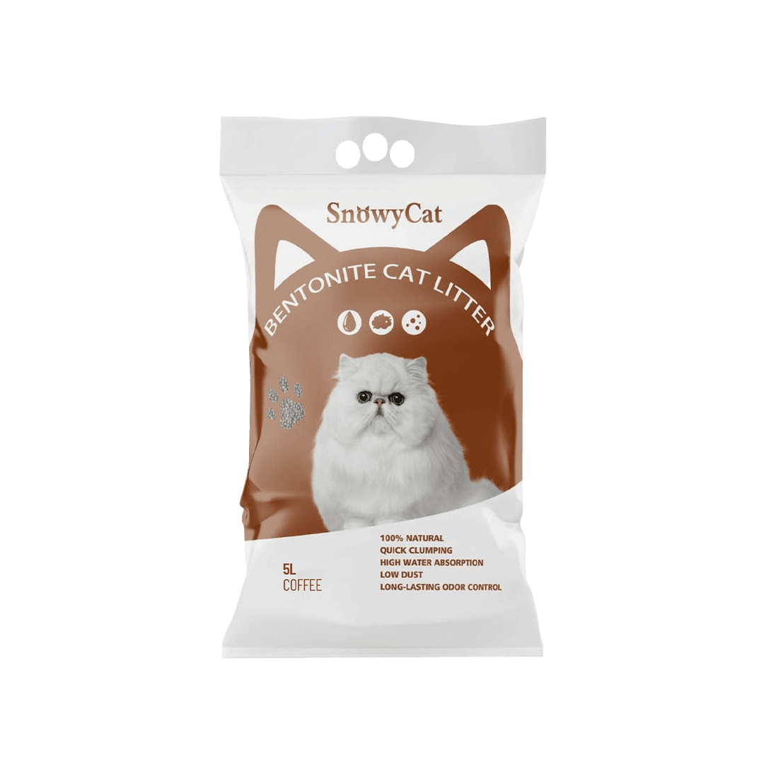 Snowycat Bentonite Cat Litter Coffee 5L