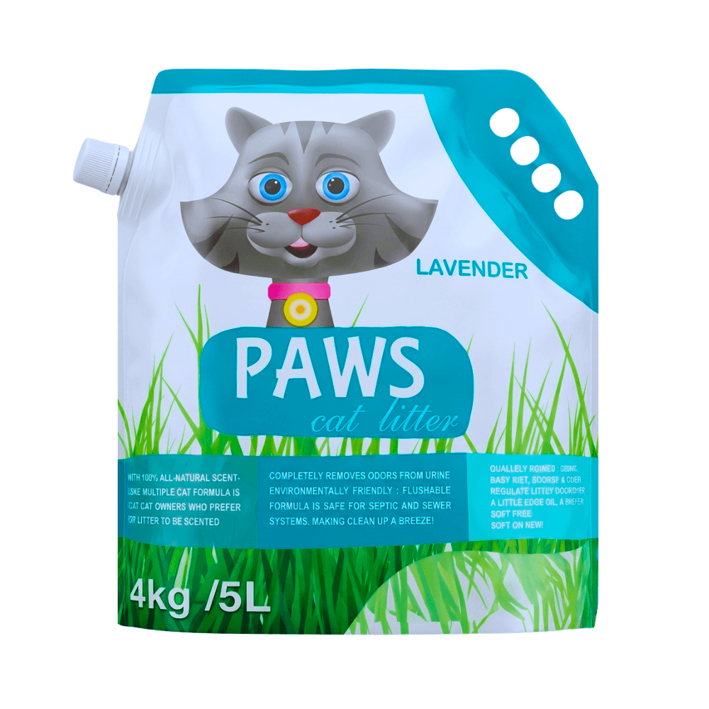 Paws Clumping Cat Litter Lavender 5L
