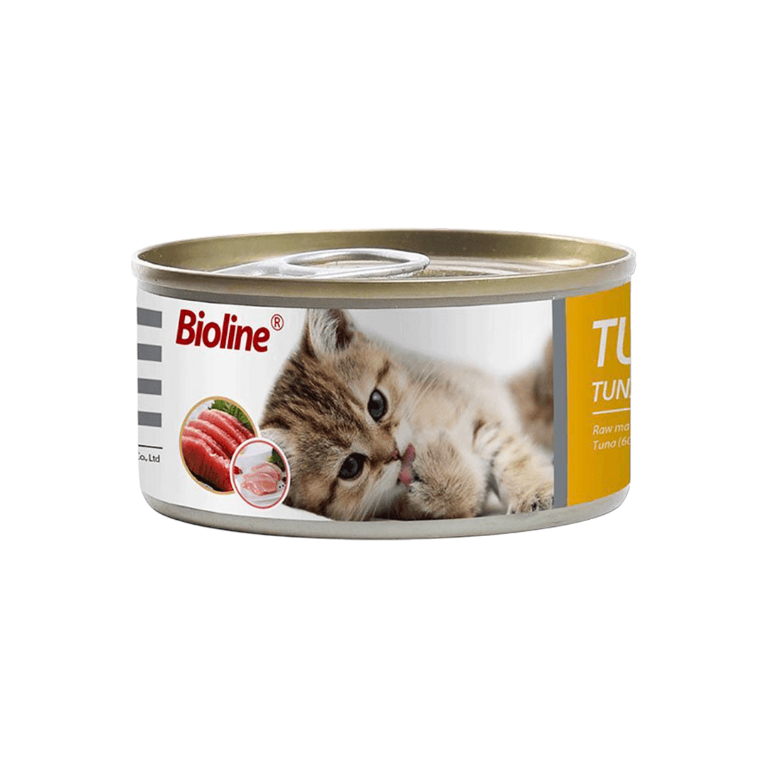Bioline Cat Canned Food Tuna & Chicken Flavour 85g