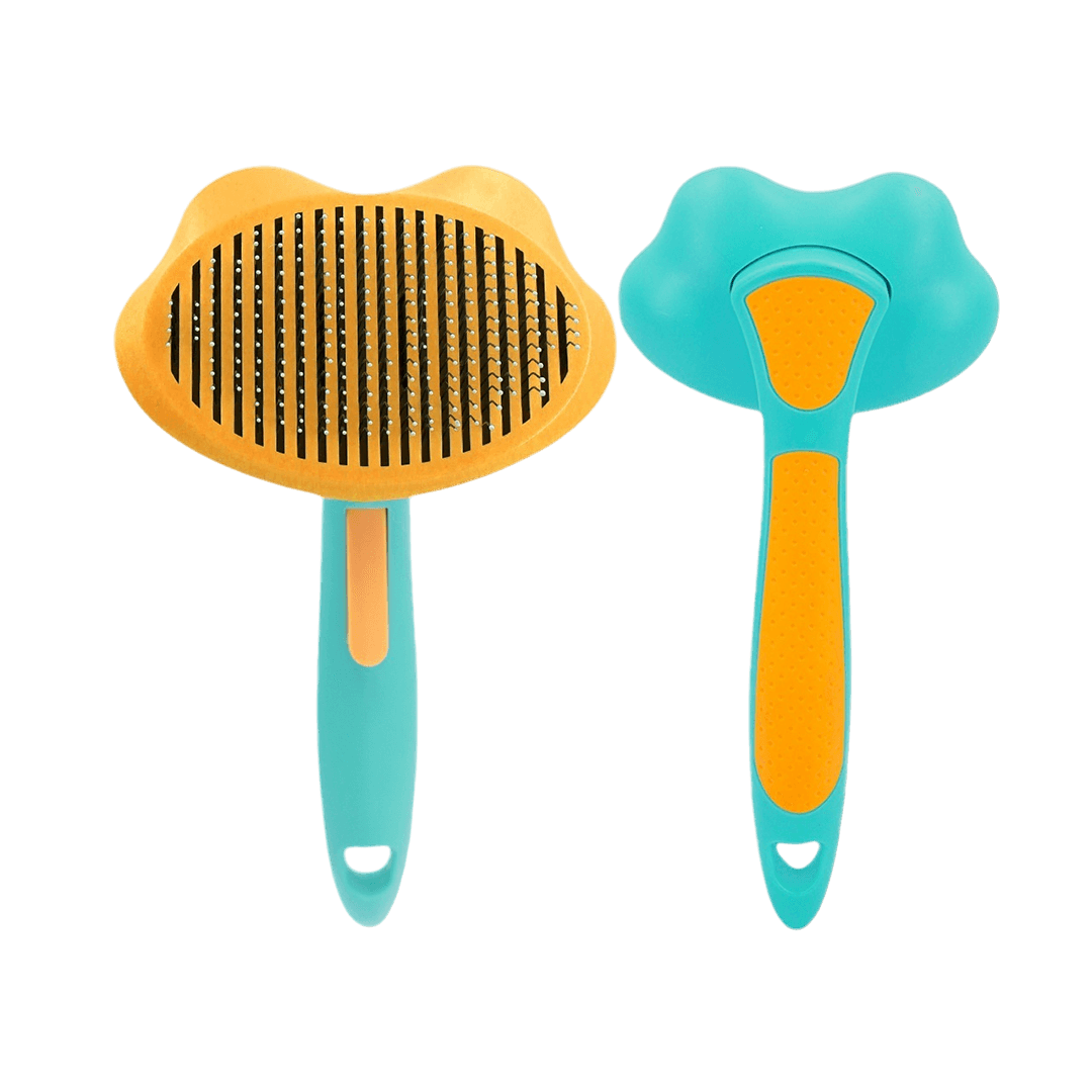 Plastic Auto Clean Exclusive Pet Grooming Brush